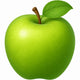 Grüner Apfel